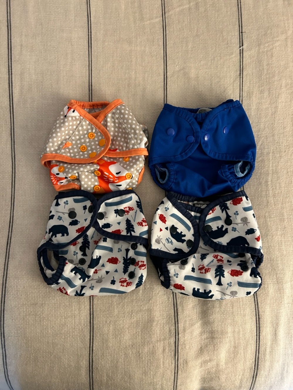 Set of 4 Thirsties Diaper Covers